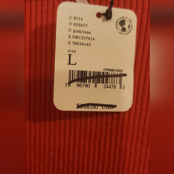 Free People Cardigan Sweater in "Pink Rose" NWT - Picture 7 of 7